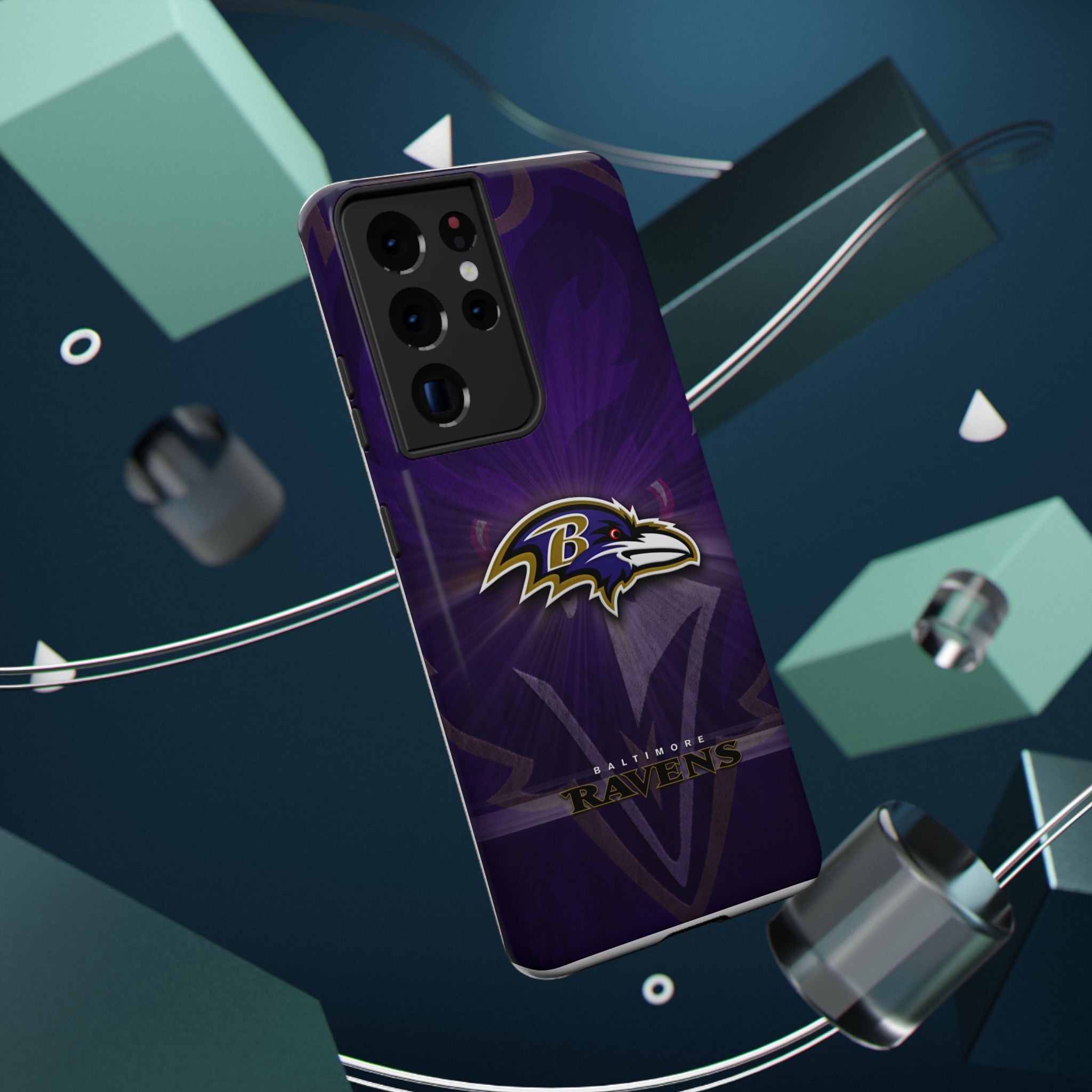 Baltimore Ravens —  Impact Resistant Phone Case
