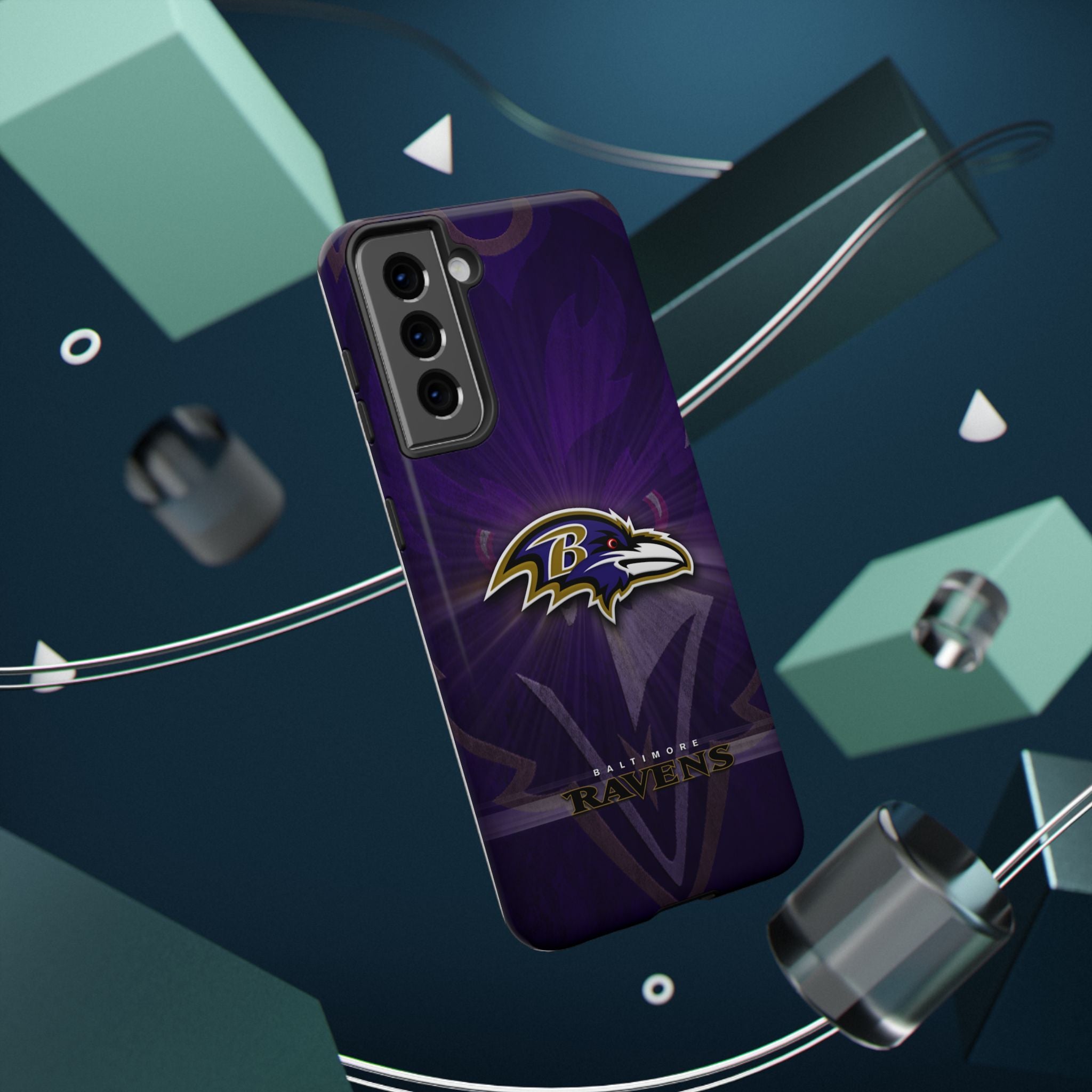 Baltimore Ravens —  Impact Resistant Phone Case